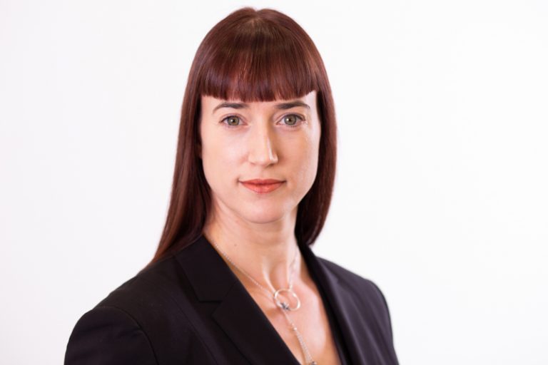 Smart woman barrister with fringe